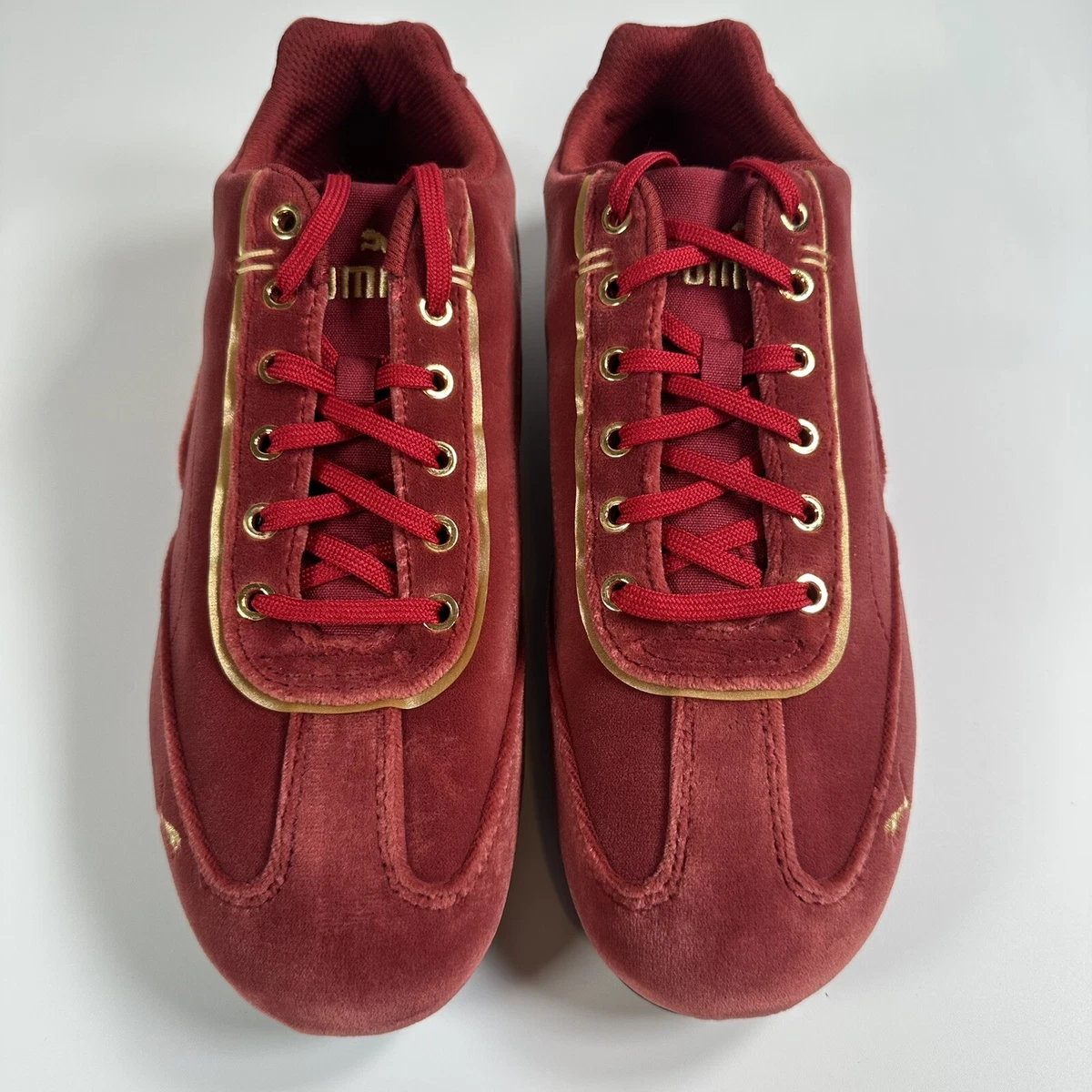 PUMA Speedcat Velvet Women s Lace Up Sneakers Size 10