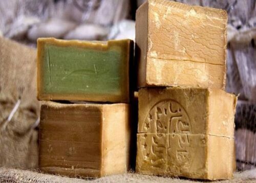 2 pcs Laurel Ghar Alepo Oil Soap 190gr (6.7oz ) natural soap صابون الغار الحلبي - Picture 1 of 2