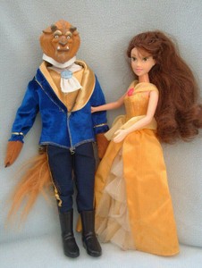 beast doll disney