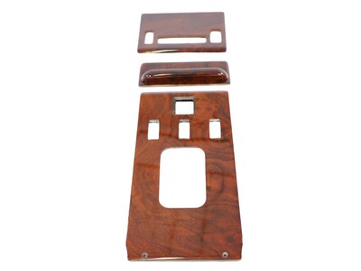 Set De Boutons En Bois Racine Pour Mercedes R107 - Climatisation, Jusqu'à 1981, 3 Pièces, Neuf