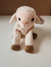 Ty Beanie Baby 1998 Retired Ewey the Lamb Plush with Tag