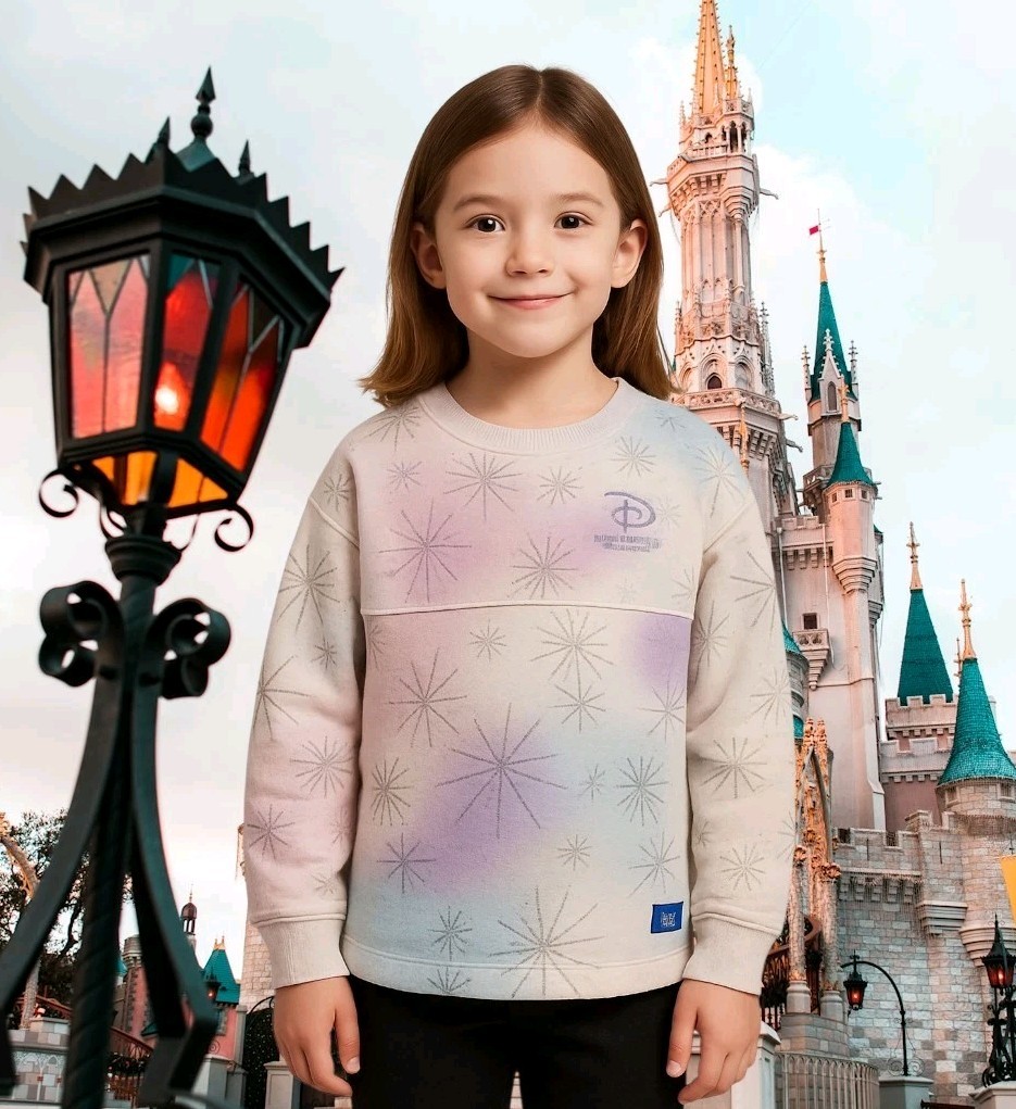 Camiseta Disneyland París 100 Aniversario Disney Spirit Talla Juvenil M 7/8 Fuegos Artificiales