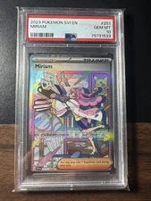 2023 POKEMON SVI EN-SCARLET & VIOLET SPECIAL ILLUSTRATION RARE MIRIAM PSA 10