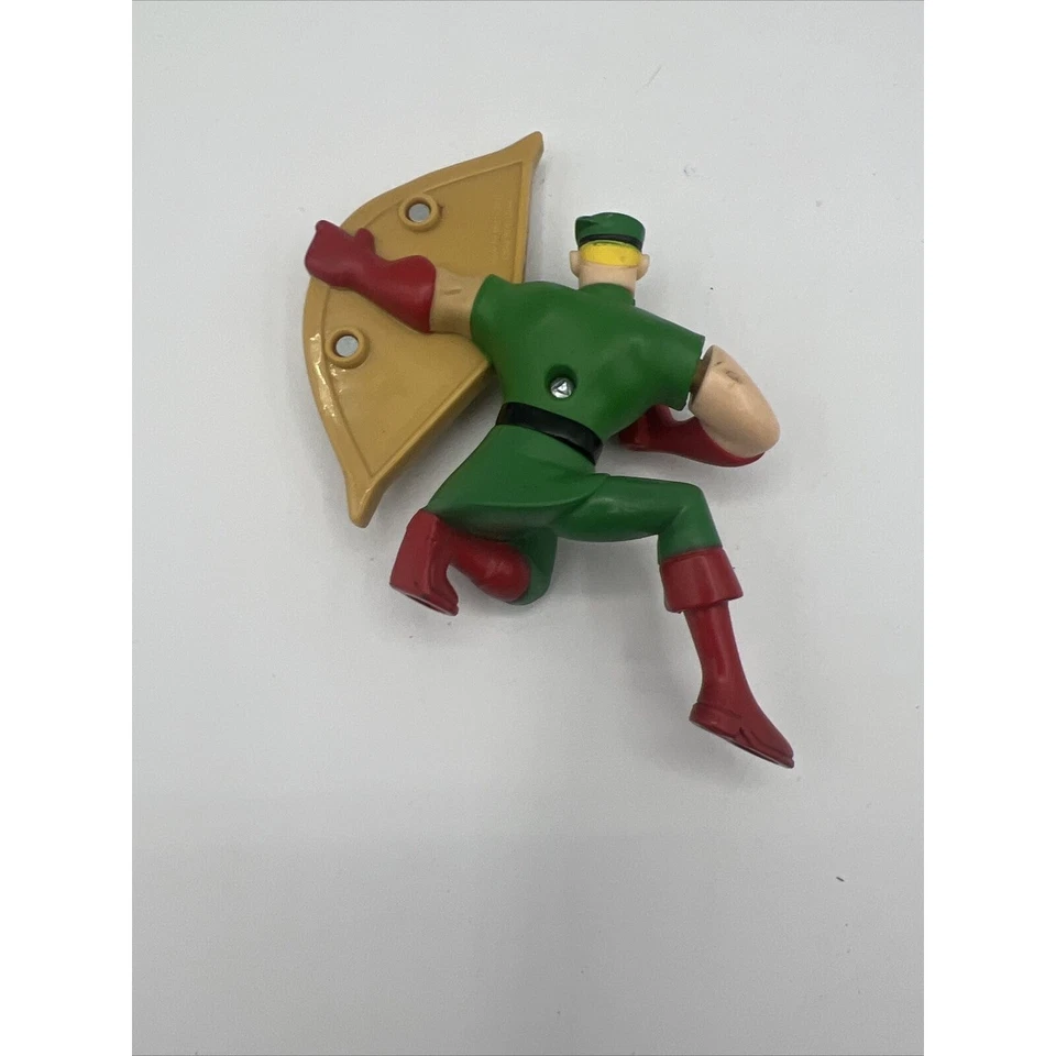 McDonalds Toy 2010 DC Batman The Brave & the Bold #7 Green Arrow figura figura figura Foto 4 de 4