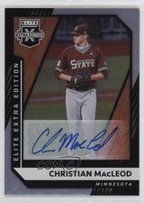 2021 Panini Elite Extra Edition Signatures Christian Macleod #159 Auto 0nr3