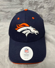 Denver Broncos Hat Cap Mens Blue Orange Strap Back NFL Football