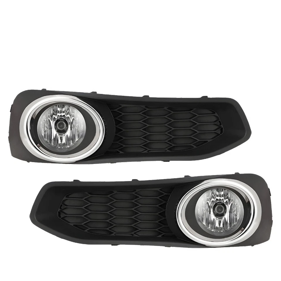 Front Bumper Cover Primed Plastic & Fog Lights Kit For 2013-2014 Subaru Legacy Foto 4 de 4