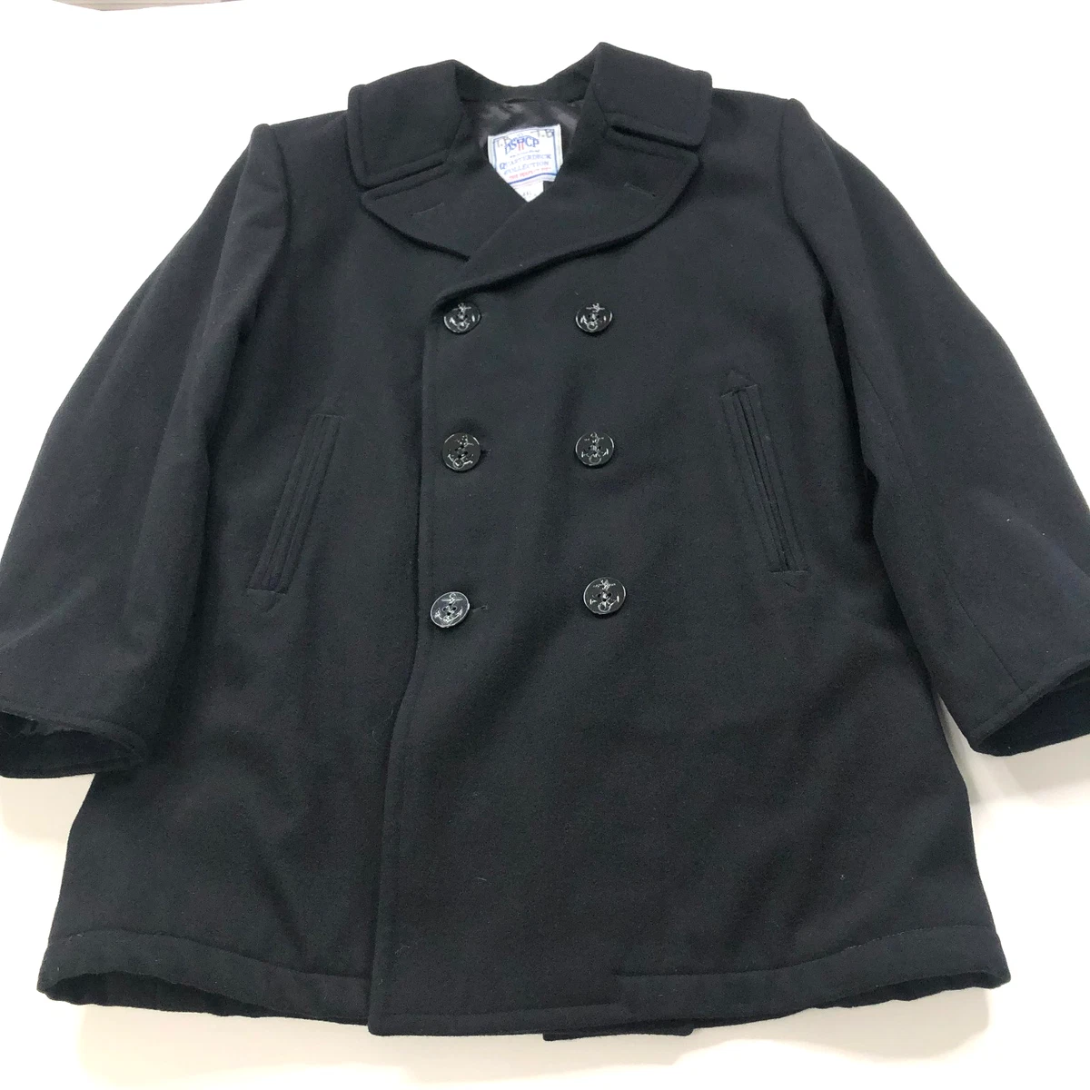 Zip Pea Coat Coats for Men for sale | eBay