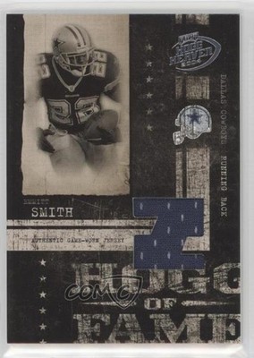 2004 Playoff Hogg Heaven of Fame Silver Jerseys 70/75 Emmitt Smith #HF-8 HOF 0o5