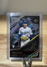 2025 Topps Diamond Icons Black Polychromatink Auto Roki Sasaki #BPA-RSA Gold /10