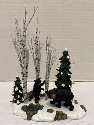 Pre-Owned/Used w/o Box*Department 56 ''Woodland Animals at Mill Creek''*Bears