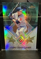 2001 Topps Finest - All-Stars Alex Rodriguez #FAS3 Refractor