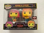 Funko Pop! Stranger Things - Robin & Steve (Black Light) - Target Con 24 Damaged