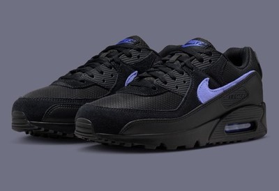 Nike Air Max 90 Shoes Mens Size 11 454446-700 Purple Black NWOB Lakers Colors Nike‎ Air Max 90 Shoes Mens Size 11 454446-700 Purple Black  main image 3