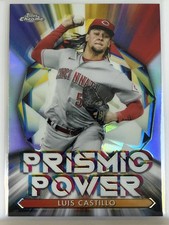 2021 Topps Chrome - Prismic Power #PP-14 Luis Castillo