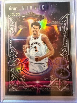 2025-26 TOPPS Victor Wembanyama DAYDREAMERS /99 MIDNIGHT San Antonio Spurs