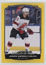 2022-23 O-Pee-Chee Yellow Border Jonas Siegenthaler #452 02l5
