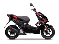 Dekor Kit Yamaha Aerox Bis 2013 Stage6 Rot / Schwarz