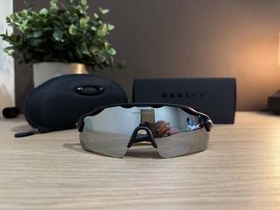 Black Silver Oakley Radar EV Sunglasses 