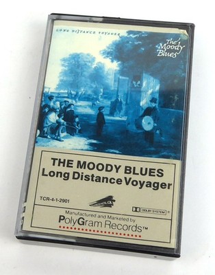 Musikkassette - THE MOODY BLUES - Long Distance Voyager -  Tape MC