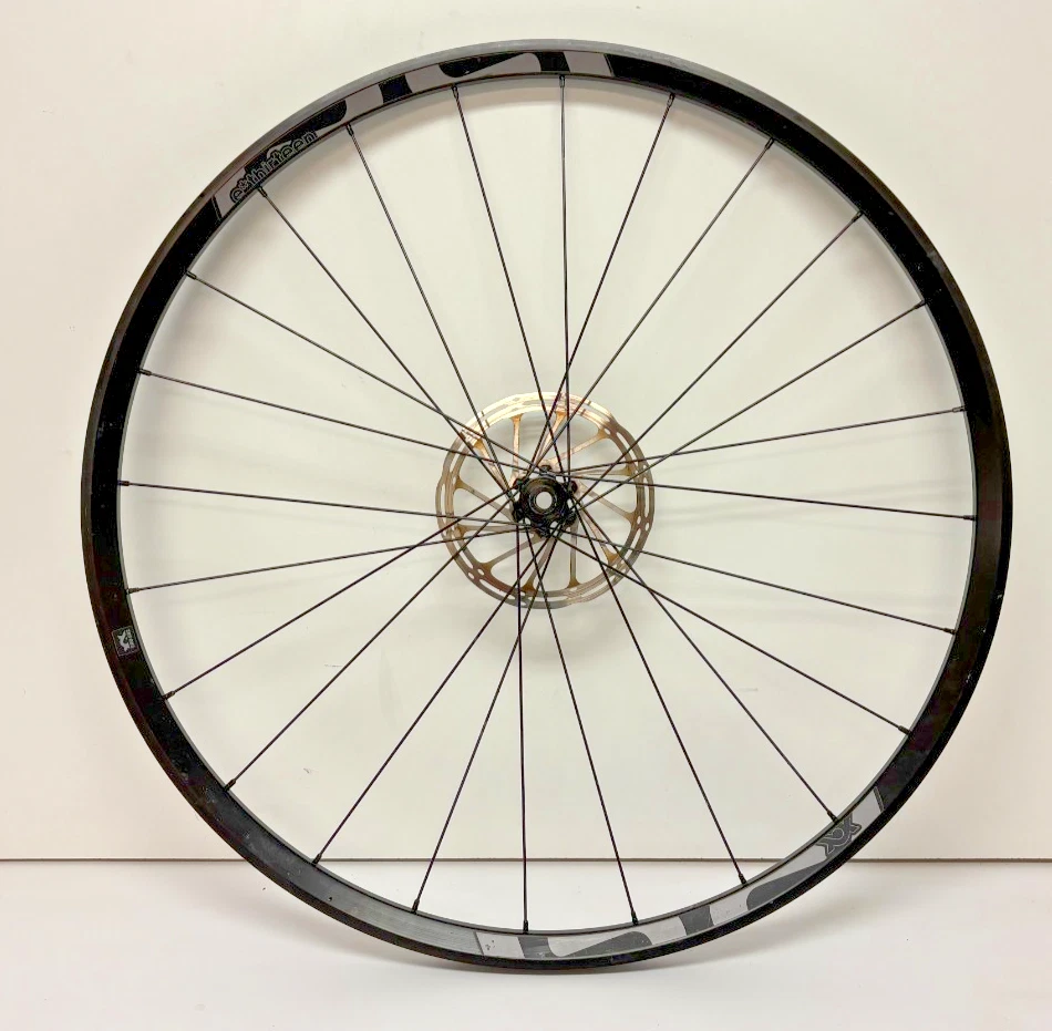 e*Thirteen XCX 24-Spoke Aluminum Tubeless Disc Brake Thru Axle 700C Front Wheel - Image 4 of 4