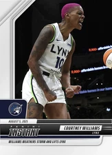 2025 Courtney Williams Panini Instant Lynx Star WNBA #205 Presale Free Shipping