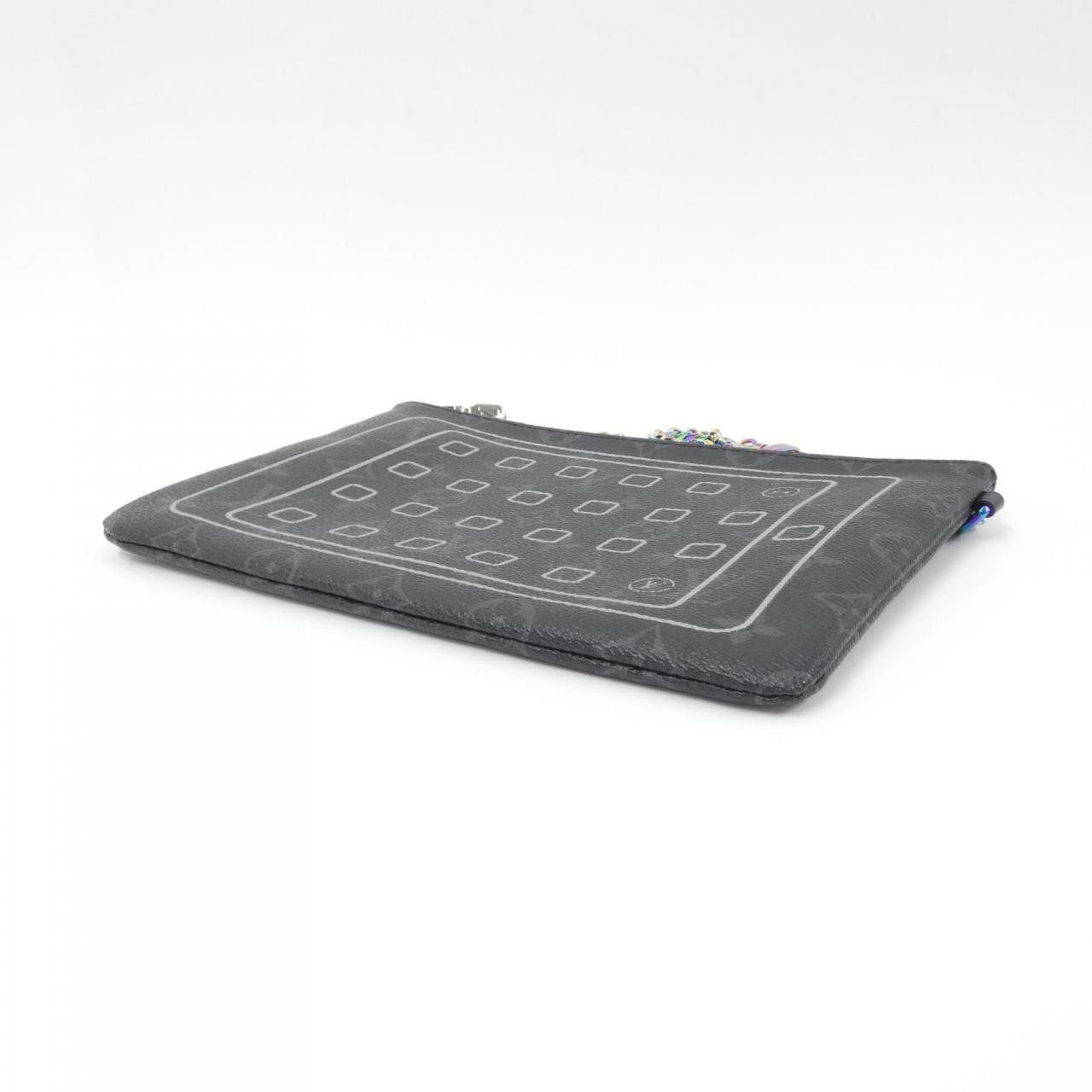 Authentic LOUIS VUITTON Monogram Eclipse flash IP… - image 3