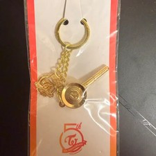 TWICE Japan Fan Club 5th Anniversary Golden Candy Stick Keyring