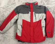Columbia 3 In 1 Jacket Mens L Red Bugaboo Interchange Omni Tech Winter Coat Ski