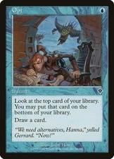 1x Opt - LP - Invasion Block - SPARROW MAGIC mtg