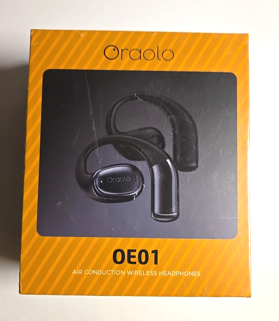 Audífonos Oraolo Ear Headphone Bluetooth 5.4 inalámbricos 16.2mm controlador grande NEGRO NUEVO, imagen 7