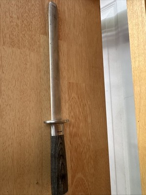 IKEA Diamond Knife Sharpening Steel Honing Rod Oval Stick Kitchen Sharpener 1331