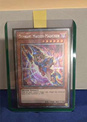 Yugioh Dunkles Magier-Mädchen RA03-DE123(V1) Plat. Secret Rare 1.Auflage Deutsch