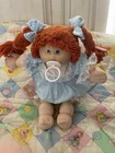 1985 Vintage Cabbage Patch Doll Red Hair  Blue Eyes Pacifier KT Factory EUC