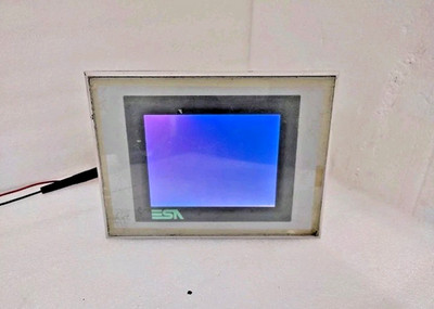 ESA VT505W00000 HMI 5.7'' Display Panel   24VDC   For Parts