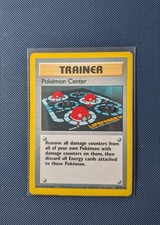 Pokémon Center Trainer Card Uncommon Base Set 85/102, 1999