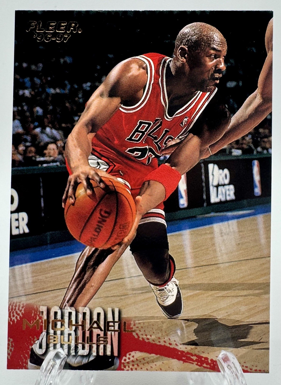1996-97 Fleer - Michael Jordan #13 NBA BASKETBALL Chicago Bulls