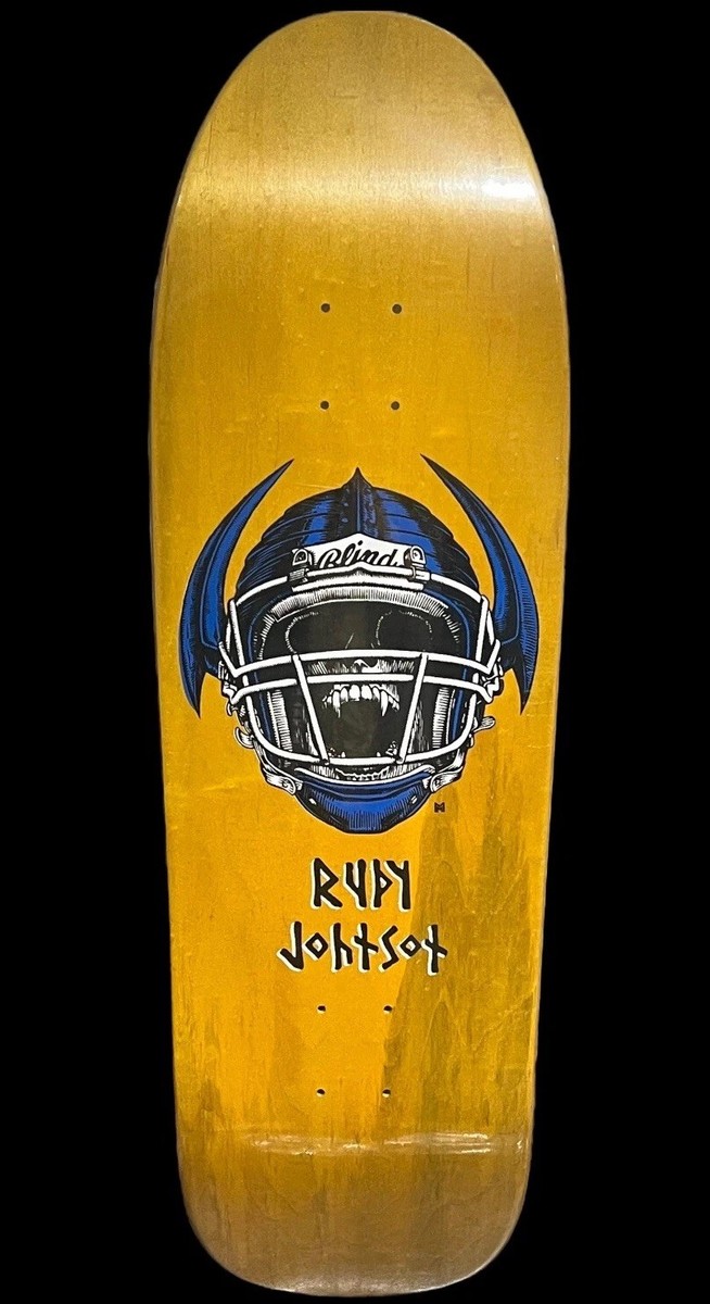 Blind 1990's Skateboard Rudy Johston Cease & Desist Spoof Deck