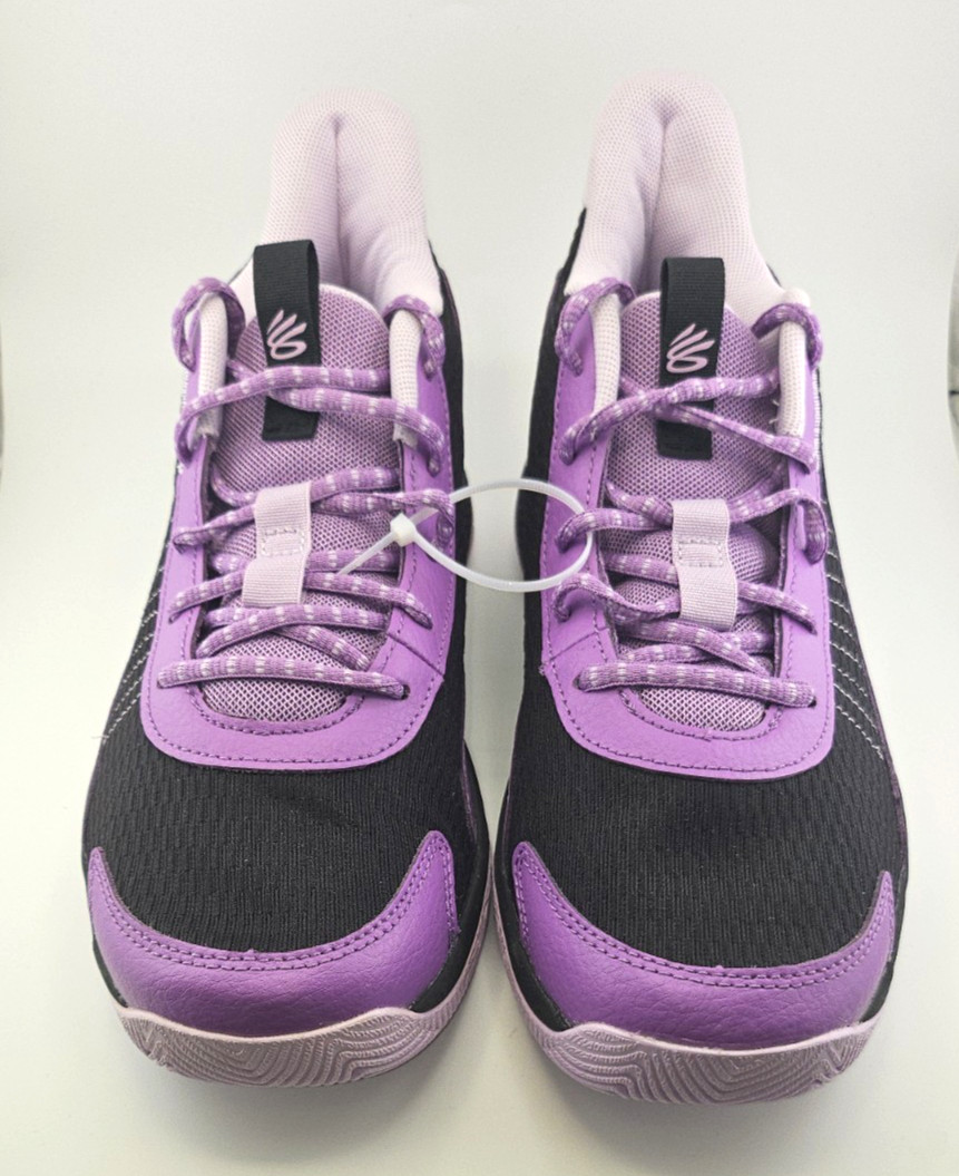 Under Armour Curry 3Z7 Mens Size 9 Purple Black Basketball Shoes 3026622-500