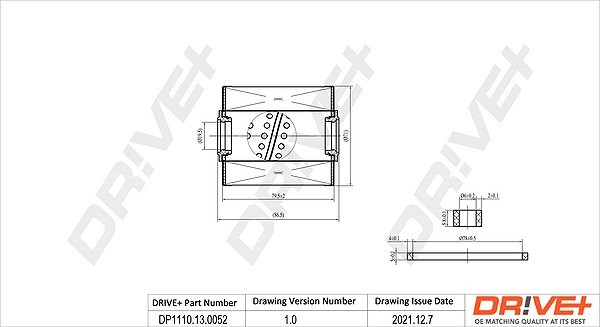 Dr!Ve+ Kraftstofffilter U.A. FüR Nissan, Opel, Renault, Vauxhall-image