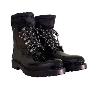 Calvin Klein Women s Eloy Rain Boot Size 10 Black NIB