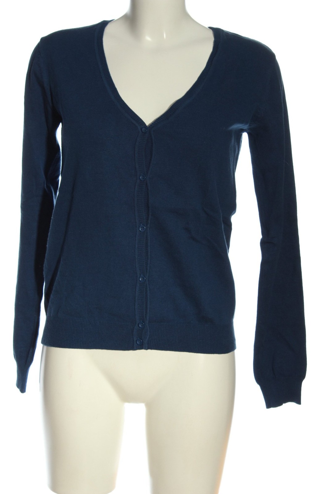 ZALANDO Cárdigan Mujeres Chaqueta Talla EU 36 azul look casual