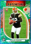 2025 Donruss Optic Shedeur Sanders Dragon (RAW)