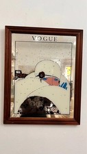Vintage Art Deco Wall Mirror Vogue Magazine 1919 George’s Lepape