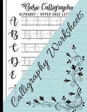 Calligraphy Set For Beginners: 120 Sheet of Calligraphy Practice Paper Hand Let