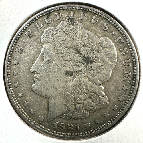 1921-D $1 Morgan Silver Dollar (89364)
