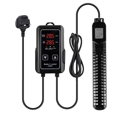 Aquarium Heater 500W Submersible Fish Tank Heater with External Digital Control - Image 1 of 4