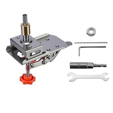 Hinge Hole Punch Adjustable Margin 3 To 7mm Four-point Clamping System