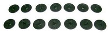 1983-93 Mustang 14 Piece Hood Insulation Retainer Set