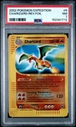 2002 POKEMON EXPEDITION #6 CHARIZARD-REVERSE FOIL PSA 7